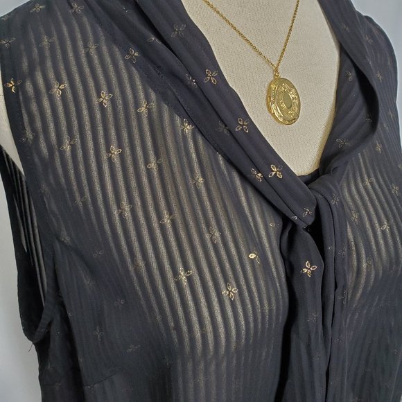 Black A New Day Silk Tank - Size XL (NWT) - Picture 2 of 7